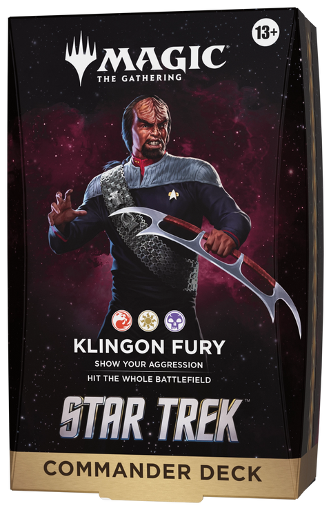 Magic: The Gathering Star Trek Commander Deck, Klingon Fury
