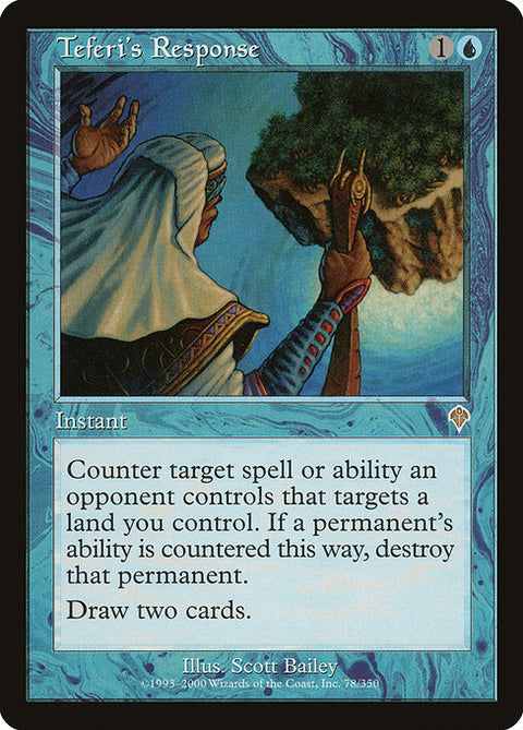 Teferi's Response - Moderately Played