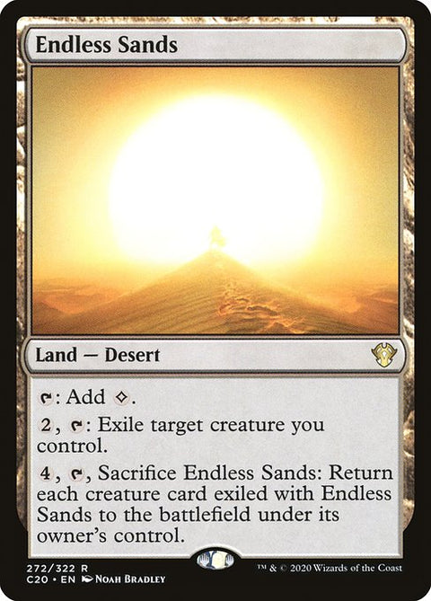 Endless Sands - Lightly Played Foil