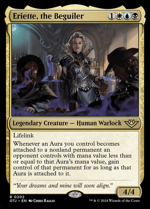 Eriette, the Beguiler, Outlaws of Thunder Junction 202, Magic: The Gathering card