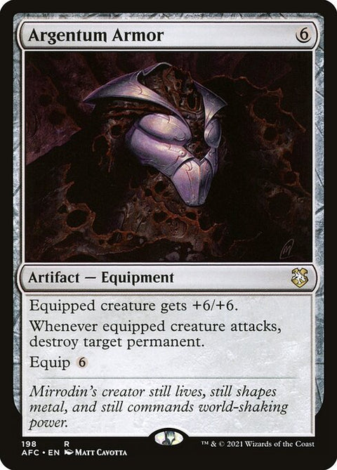 Argentum Armor - Lightly Played Foil