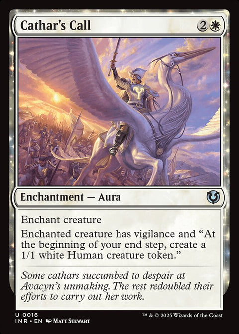 Cathar's Call, Innistrad Remastered 16, Magic: The Gathering card
