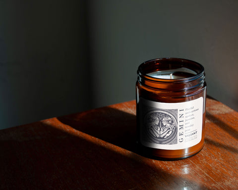 Gemini Zodiac Candle
