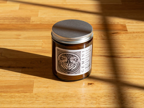 Gemini Zodiac Candle