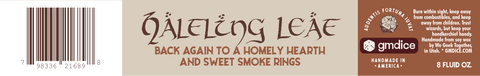 Halfling Leaf Gaming Candle