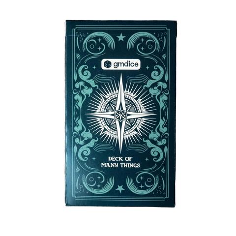 deck of many things mtg card D&D Deck of Many Things - Tarot Card Size Physical Deck