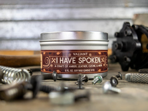 I Have Spoken Candle