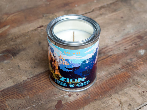 Zion National Park Candle