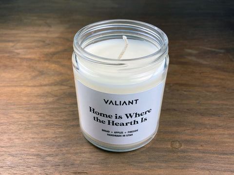 Home is Where the Hearth Is Candle
