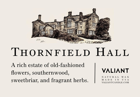 Thornfield Hall: Authentic Jane Eyre Fragrances Candle