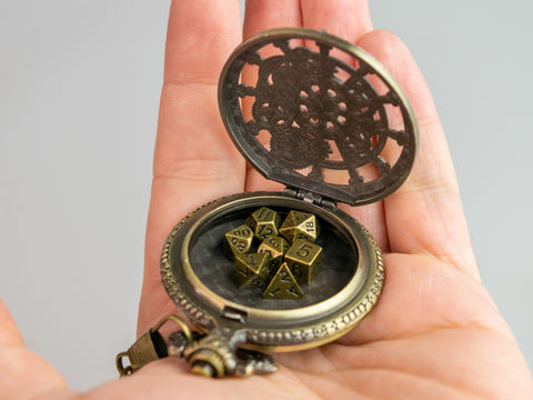 Steampunk Pocketwatch Dice
