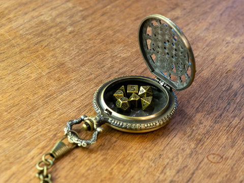 Steampunk Pocketwatch Dice