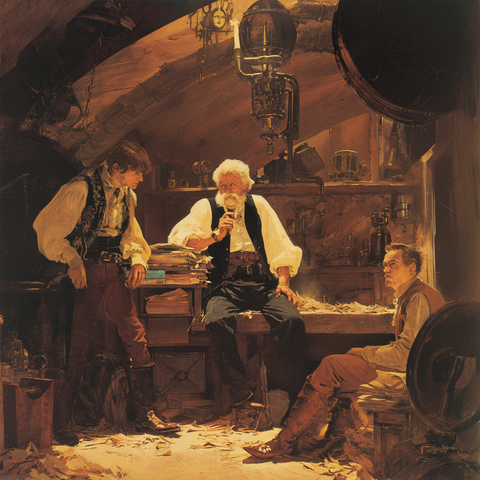 Inventor's Workshop Candle