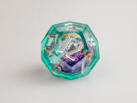 Deep Sea Liquid Core Dice