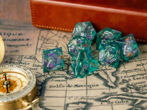 Deep Sea Liquid Core Dice