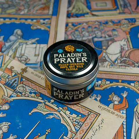 Paladin's Prayer Gaming Candle