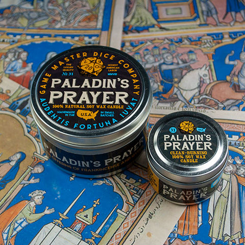 Paladin's Prayer Gaming Candle