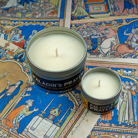 Paladin's Prayer Gaming Candle