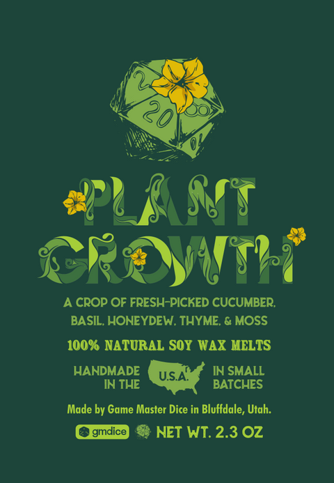Plant Growth Gaming Candle
