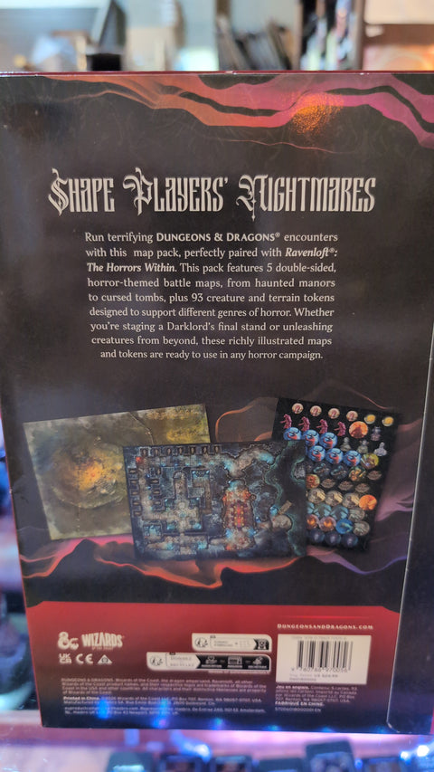 Ravenloft The Horrors Within Dungeon Map Pack
