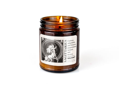 Sagittarius Zodiac Candle