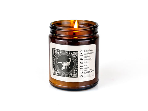 Scorpio Zodiac Candle