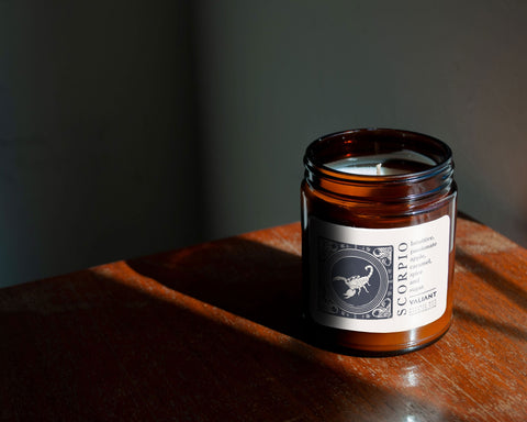Scorpio Zodiac Candle