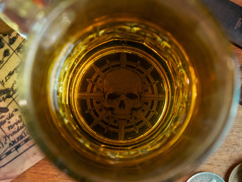 Skull Compass Coaster