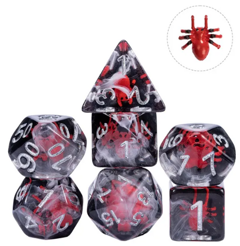 Arachnophobia Dice Set | Inclusion Dice