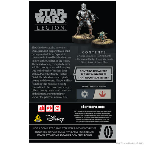 Star Wars: Legion – Din Djarin & Grogu Operative Expansion