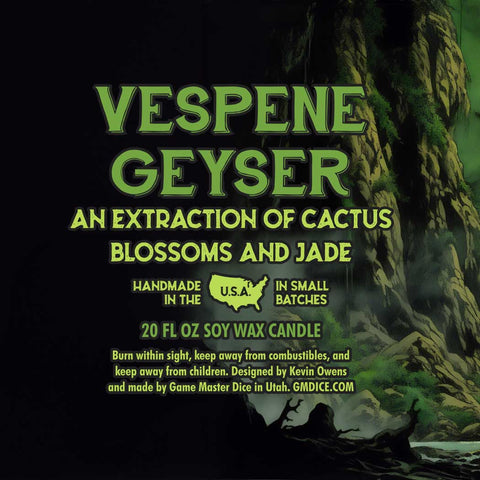 Vespene Geyser Gaming Candle