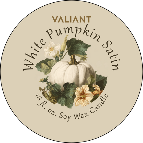 White Pumpkin Satin Glass Pumpkin Jar Candle