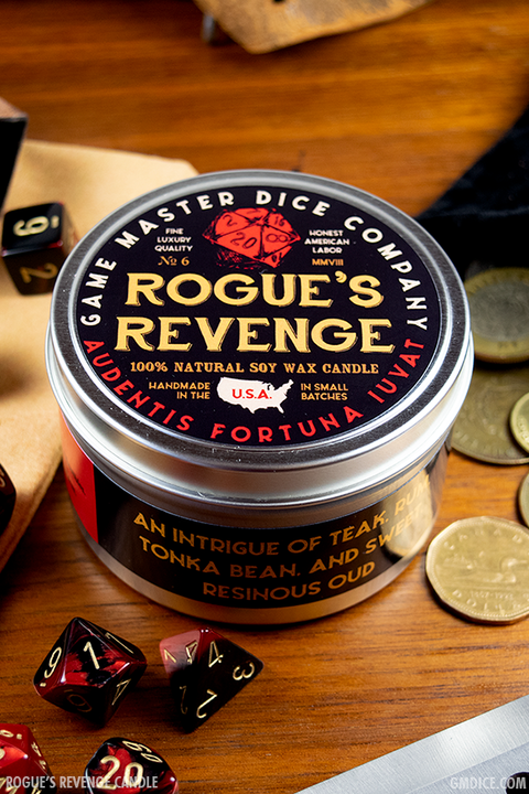 Rogue's Revenge Gaming Candle