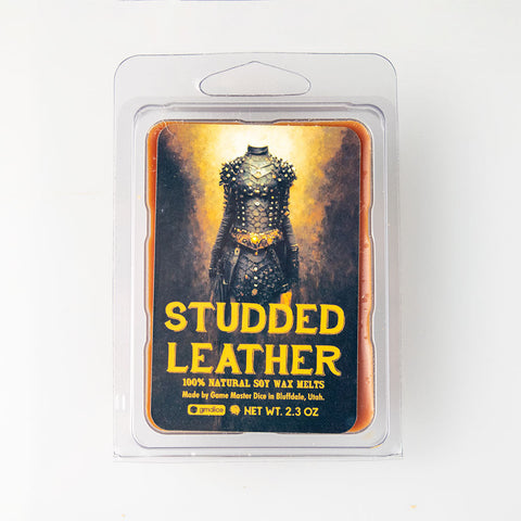 Studded Leather Gaming Candle