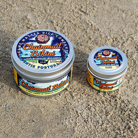 Chainmail Bikini Gaming Candle